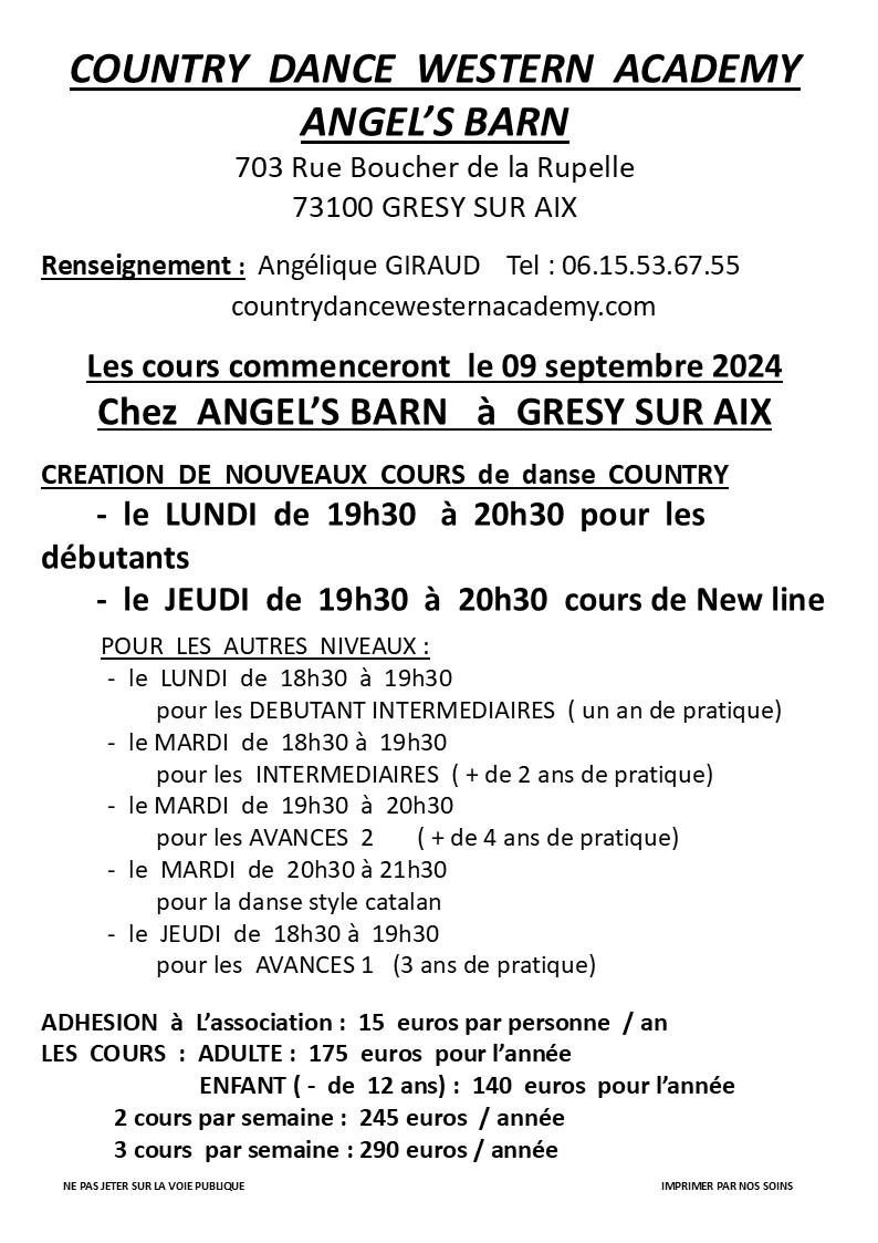 Horaires 2024 gresy sur aix