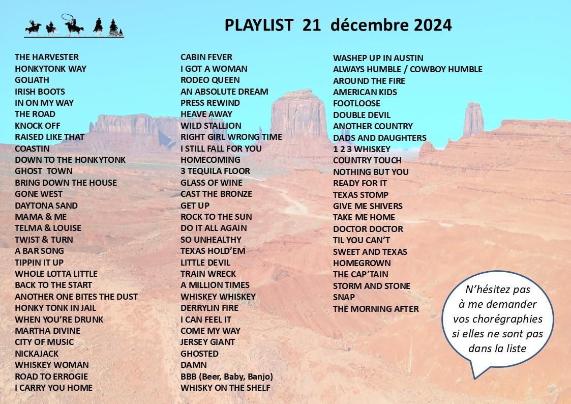 Playlist 21 decembre 2024